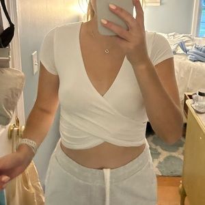 Lulus Crop going out shirt